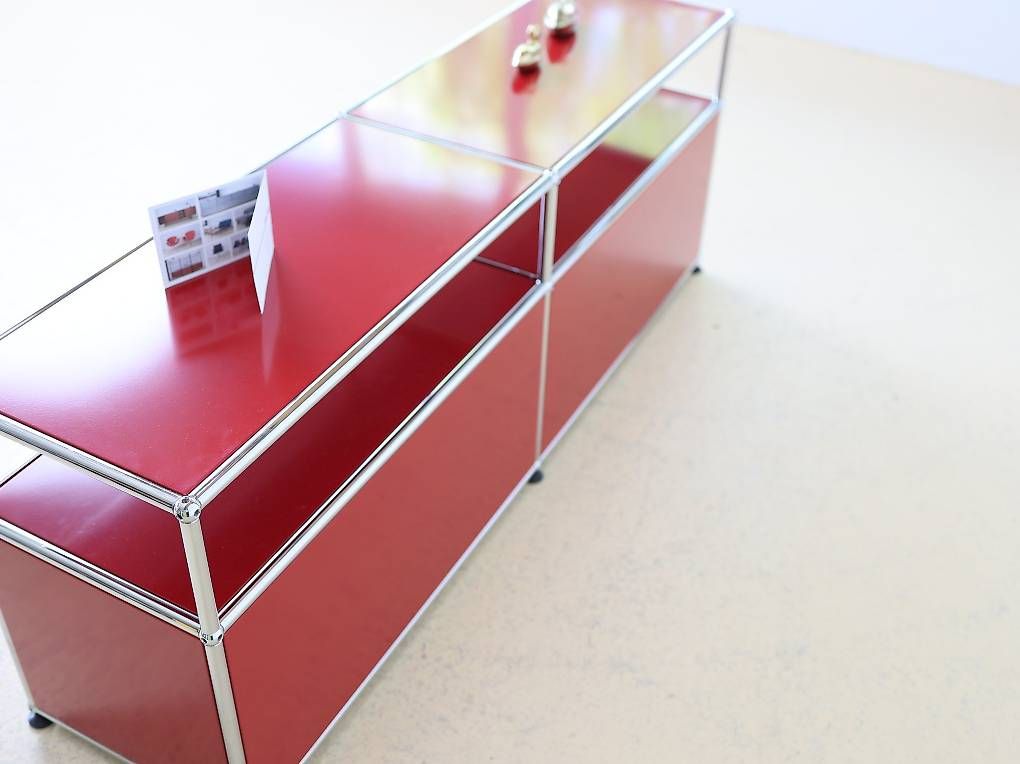 USM Kommoden: USM Haller Sideboard | Rubinrot 2x2 | Neuwertig – Gebraucht aus Meinisberg von atelier_TILIJA 5