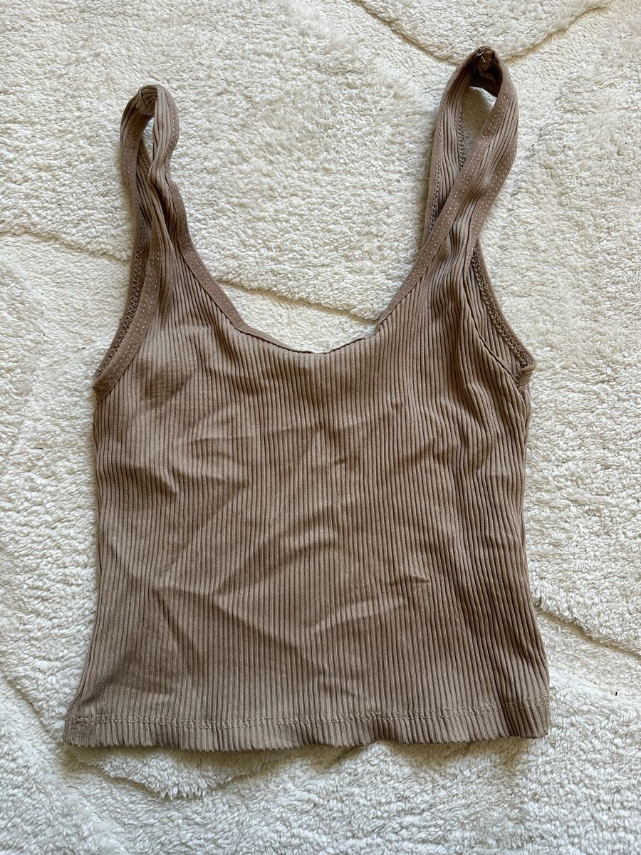 Stradivarius Tops: beiges Top – D'occasion à Basel par ronjalg