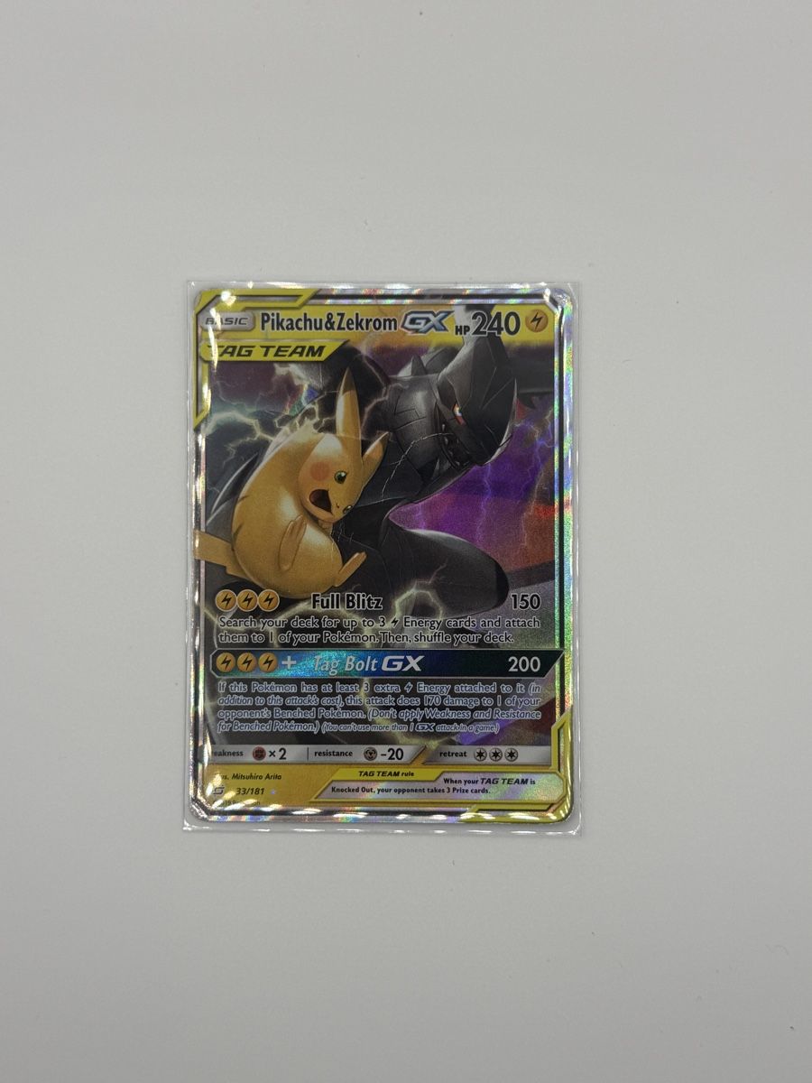 Cartoline: Pikachu & Zekrom GX Tag Team – Nuovo (secondo la descrizione) da Dietikon venduto da HIVE-Games