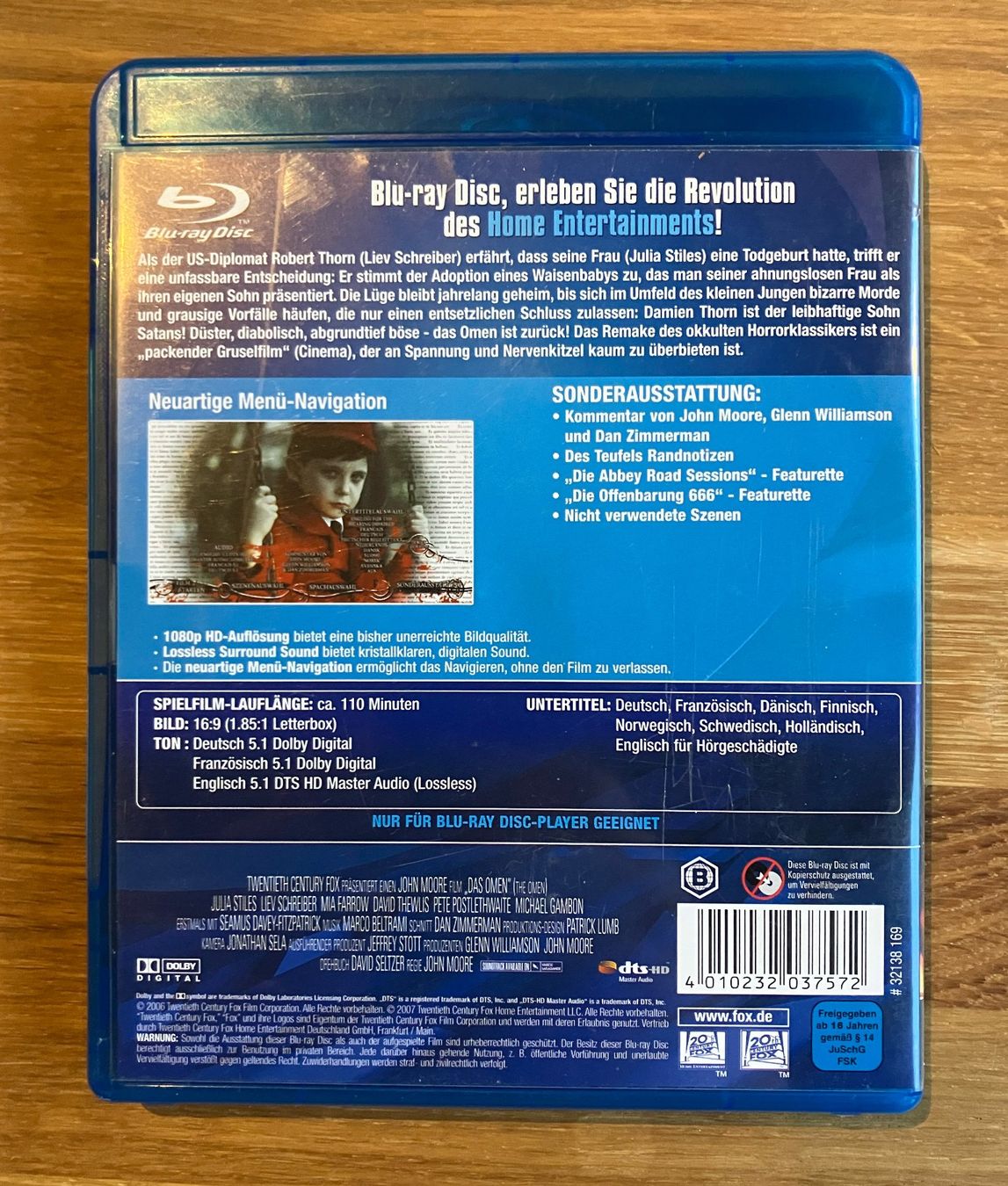 Tutti i DVDs: blu ray: Das Omen – Usato da Luzern venduto da severin_sch 1