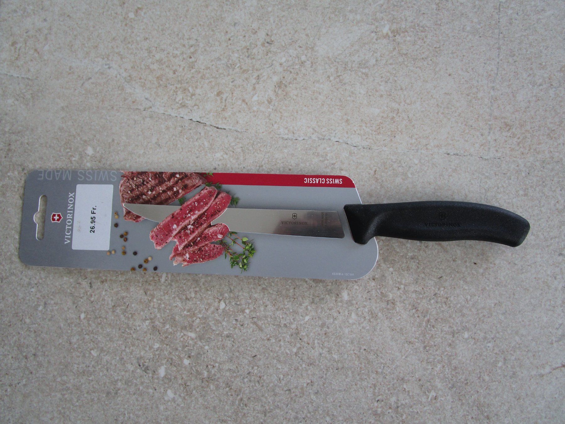 Victorinox Coltelli da cucina: Victorinox Fleischmesser – Nuovo e nell'imballaggio originale da Grenchen venduto da Uhus15
