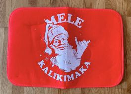 Fussabtretter Mele Kalikimaka Hawaii Weihnachten X-Mas