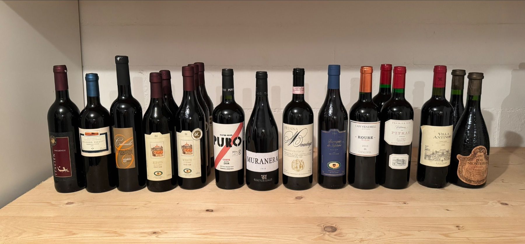 Vino: Weinsammlung mit 55 Flaschen – Nuovo (secondo la descrizione) da Volketswil venduto da CHEF2222