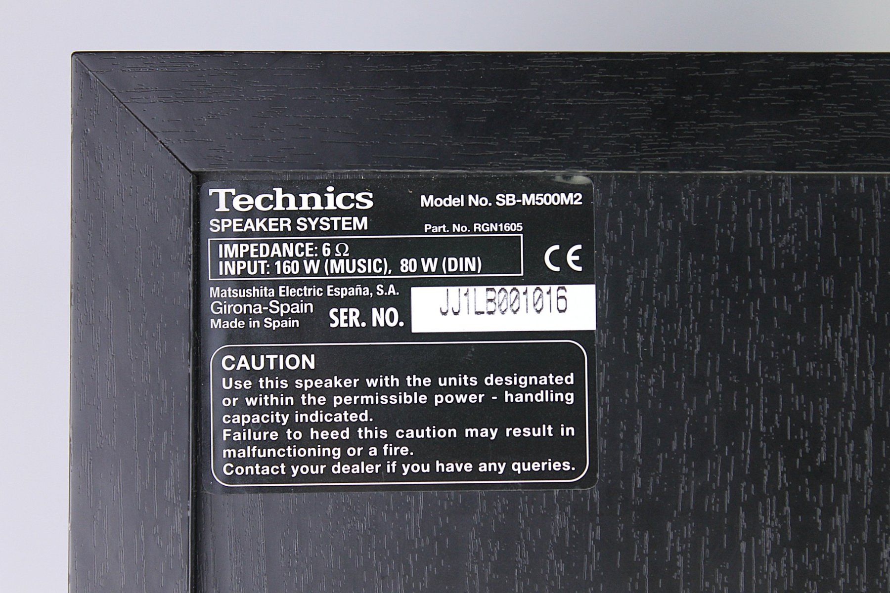 Technics Lautsprecher: Technics Lautsprecher SB-M500M2 – Gebraucht aus Reinach BL von bk_brockireinach 8