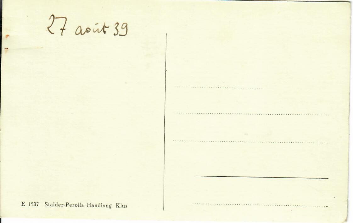 Cartoline postali: Klus Balsthal – Usato da Hochdorf venduto da Ziegel-16 1