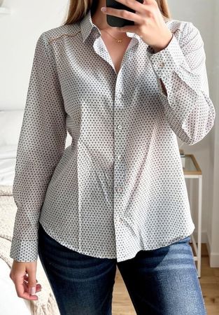 Chemise 1.2.3 Paris, taille 36, motif palmiers🌴🌴