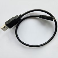 USB Kabel Typ A auf Micro USB schwarz
