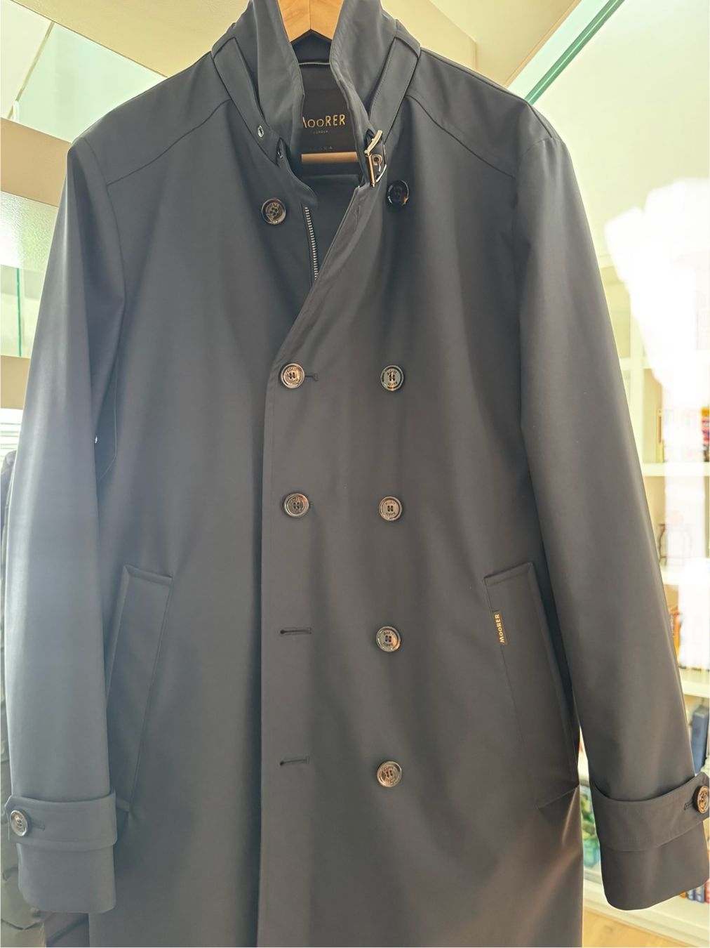 Moorer Cappotti: Moorer men's raincoat, size 48, excellent condition! Stylish – Nuovo (secondo la descrizione) da Horgen venduto da edd_77 3