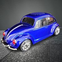 🚙🎵 Blauer VW-Käfer-Lautsprecher mit Style und Sound! 🎧✨