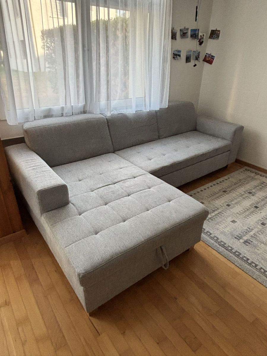 Sofas: Hellgraues Ecksofa – Gebraucht aus Affoltern am Albis von szafi97