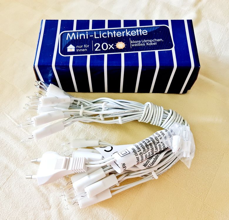 Mini Lichterkette 20er Innen / Neu Kaufen auf Ricardo