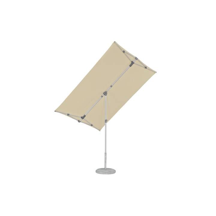 Toit De Balcon Flex-Roof Suncomfort - Parasol Rectangulaire Inclinable - Gris Pierre - Protection Solaire 50+