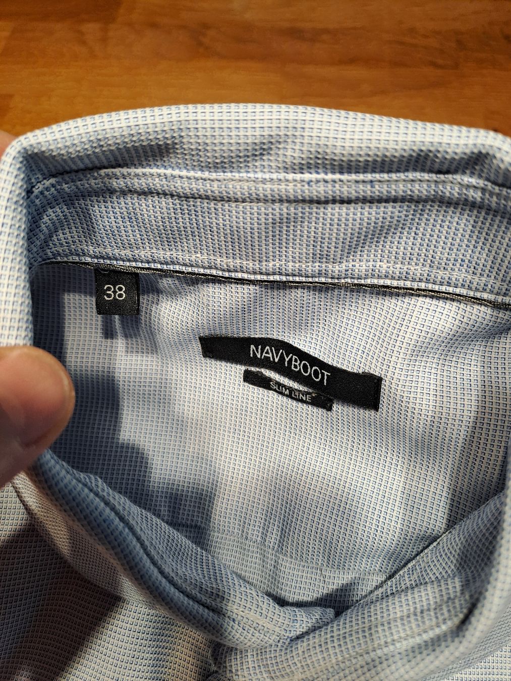 Navyboot Camicie: Herrenhemd hellblau Gr. 38 von Navyboot – Nuovo (secondo la descrizione) da Menzingen venduto da gispat 6