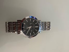 Burberry Chronograph Herren Uhr, Edelstahl, Top Zustand!