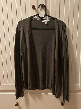 Strickjacke Esprit (M), oliv, neu