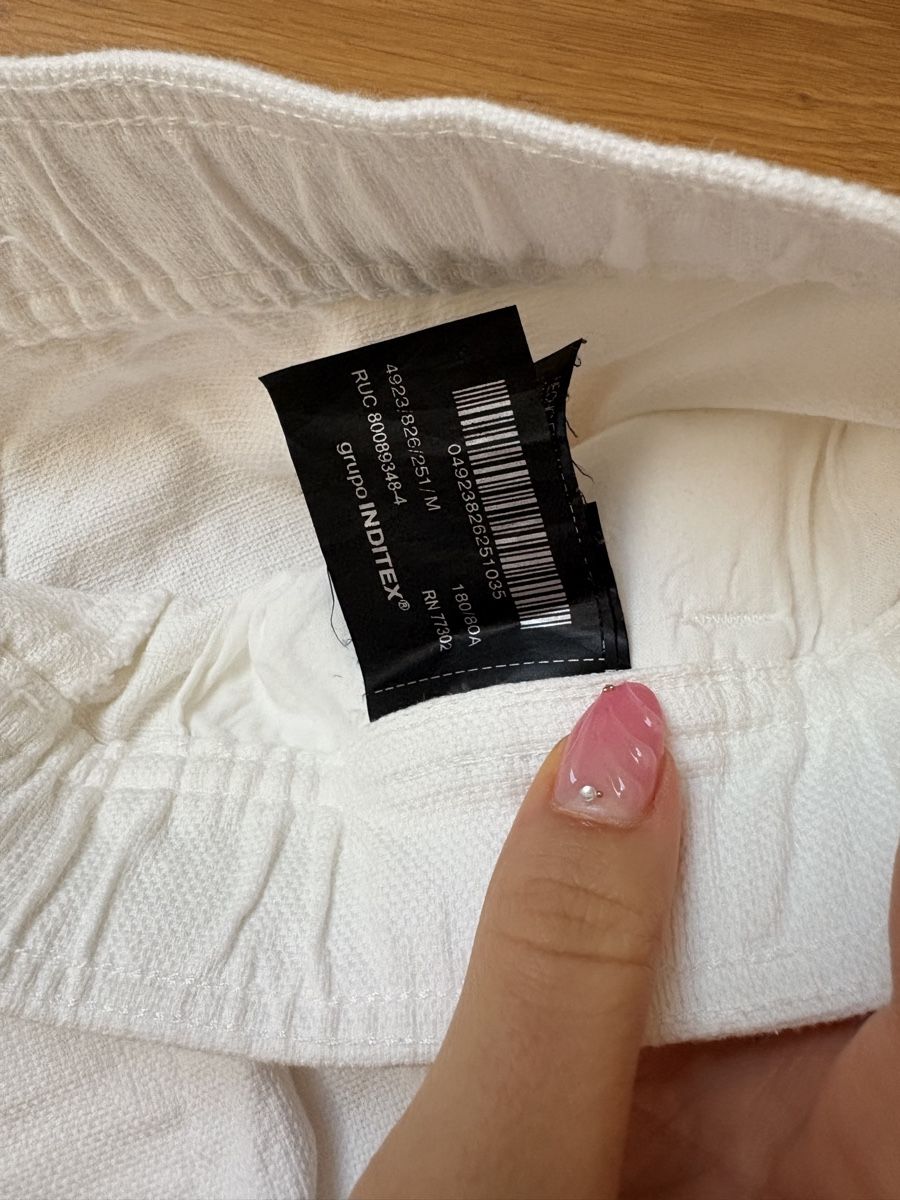 Zara Jeans: Short Zara Blanc - Taille M – Usato da Vésenaz venduto da gau_v6pf 3