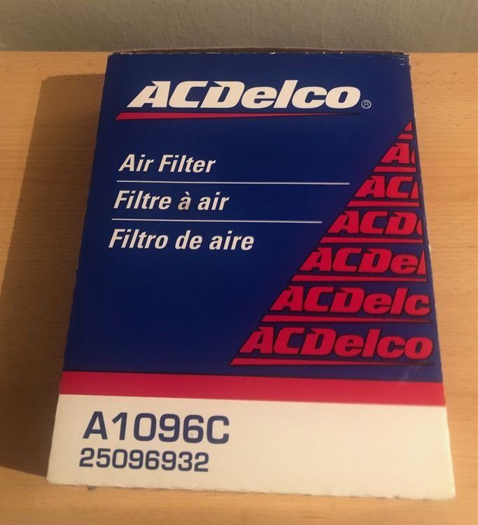 Alle Autoersatzteile: AC Delco Luftfilter A1096C 25096932 NOS – Neu und originalverpackt aus Neuenhof von Boh1