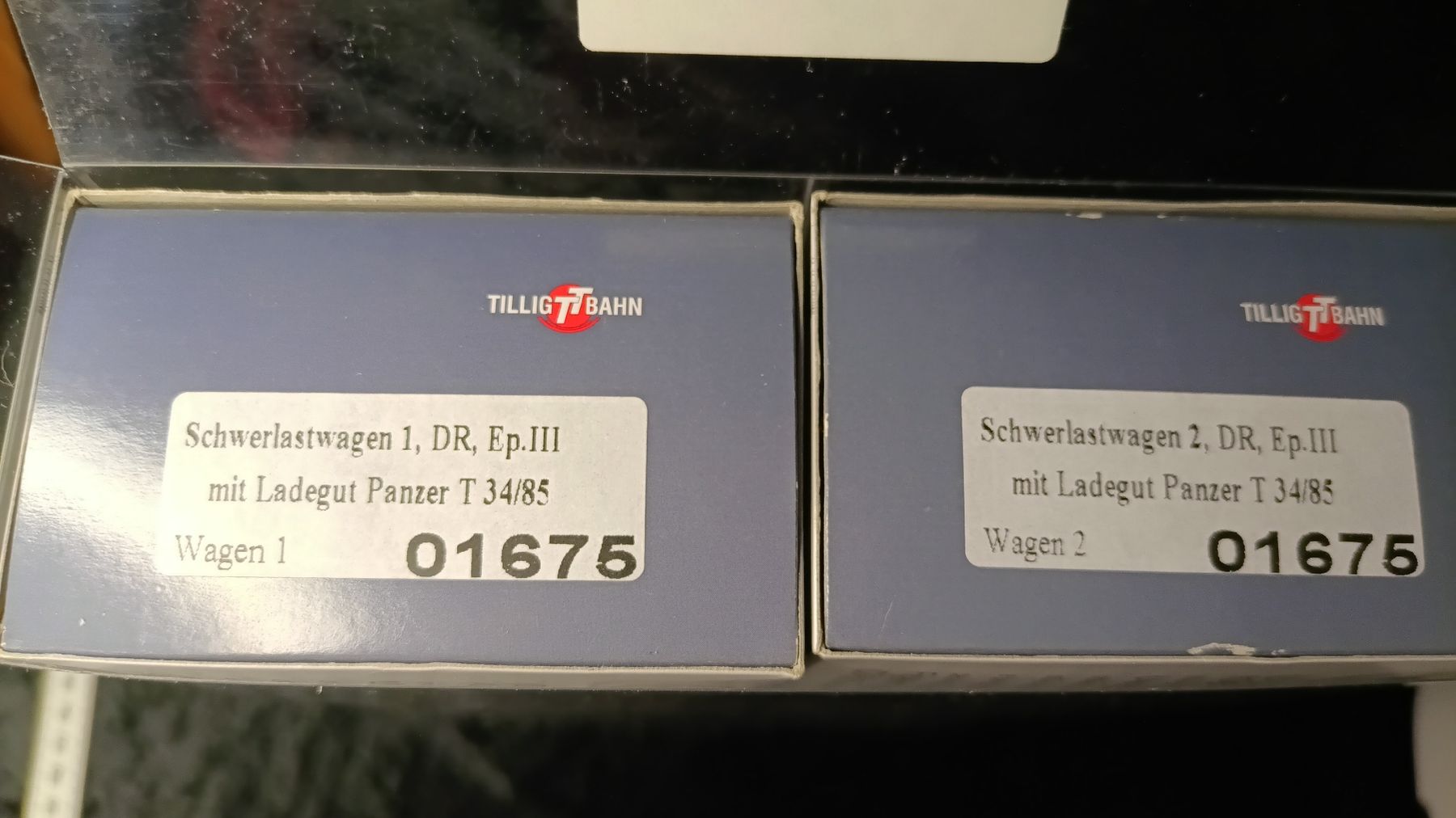 Tillig Modellini di ferrovie: Panzertransportset TT – Nuovo e nell'imballaggio originale da Conters venduto da dave_freak 4