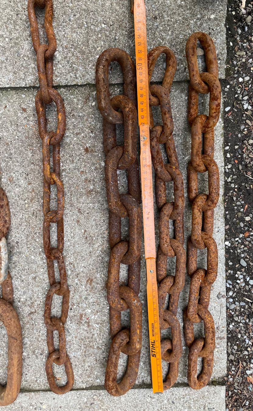 Alle Werkzeuge: Set Eisenketten – Gebraucht aus Bremgarten AG von Schussi 1