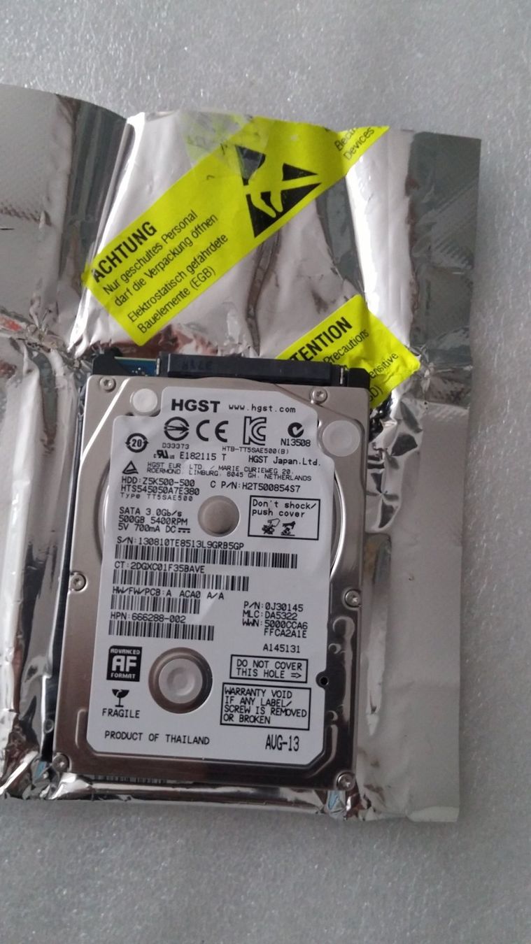 Dischi rigidi: 500GB Festplatte 2.5 von HGST – Usato da Zürich venduto da sendbad 4