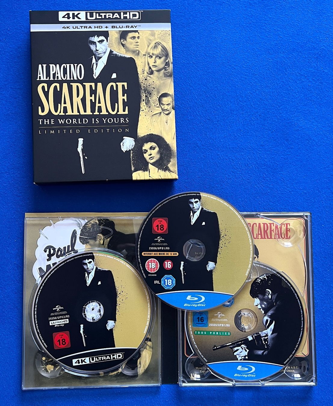 Alle DVDs: DVD Scarface 4K KILL BILL T1-3 Blade Runner Spiderman EXTRAS – Neu (gemäss Beschreibung) aus Solothurn von StarsInYourHome 1