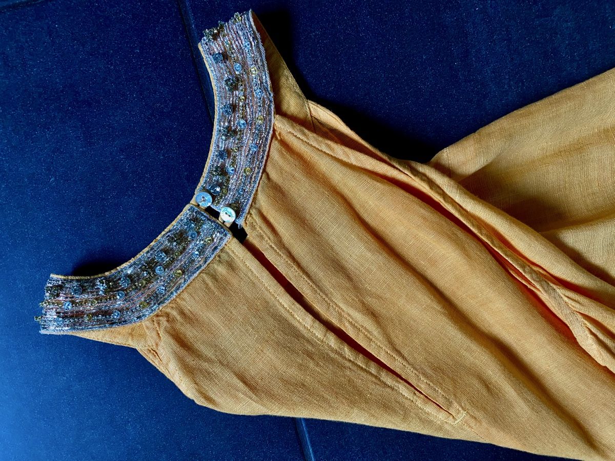 Kleider: 120% lino kleid lang gr. 40/42 neu – Neu und originalverpackt aus Matten b. Interl von Kings-Fashion 2
