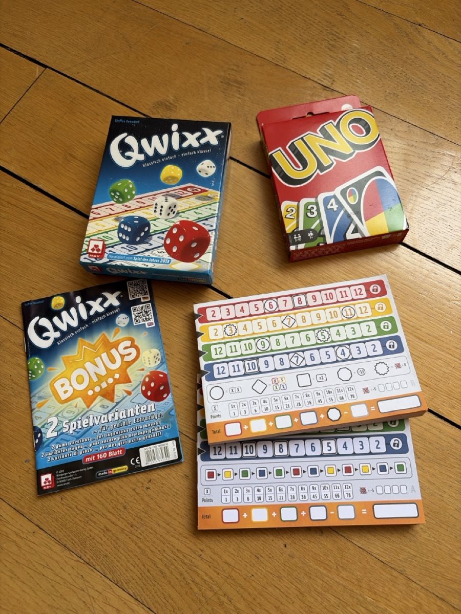 Giochi: Quixx und Uno im Set – Nuovo (secondo la descrizione) da Basel venduto da Wotan