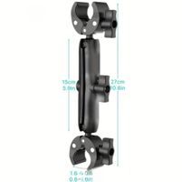 Selfie Stick Montageset für Motorrad ( Go Pro, Insta 360 )