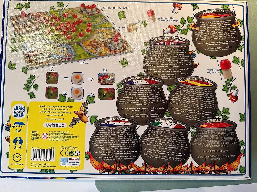Jeux: Gesellschaftsspiel Hexenküche – D'occasion à Obergösgen par fanja01 1