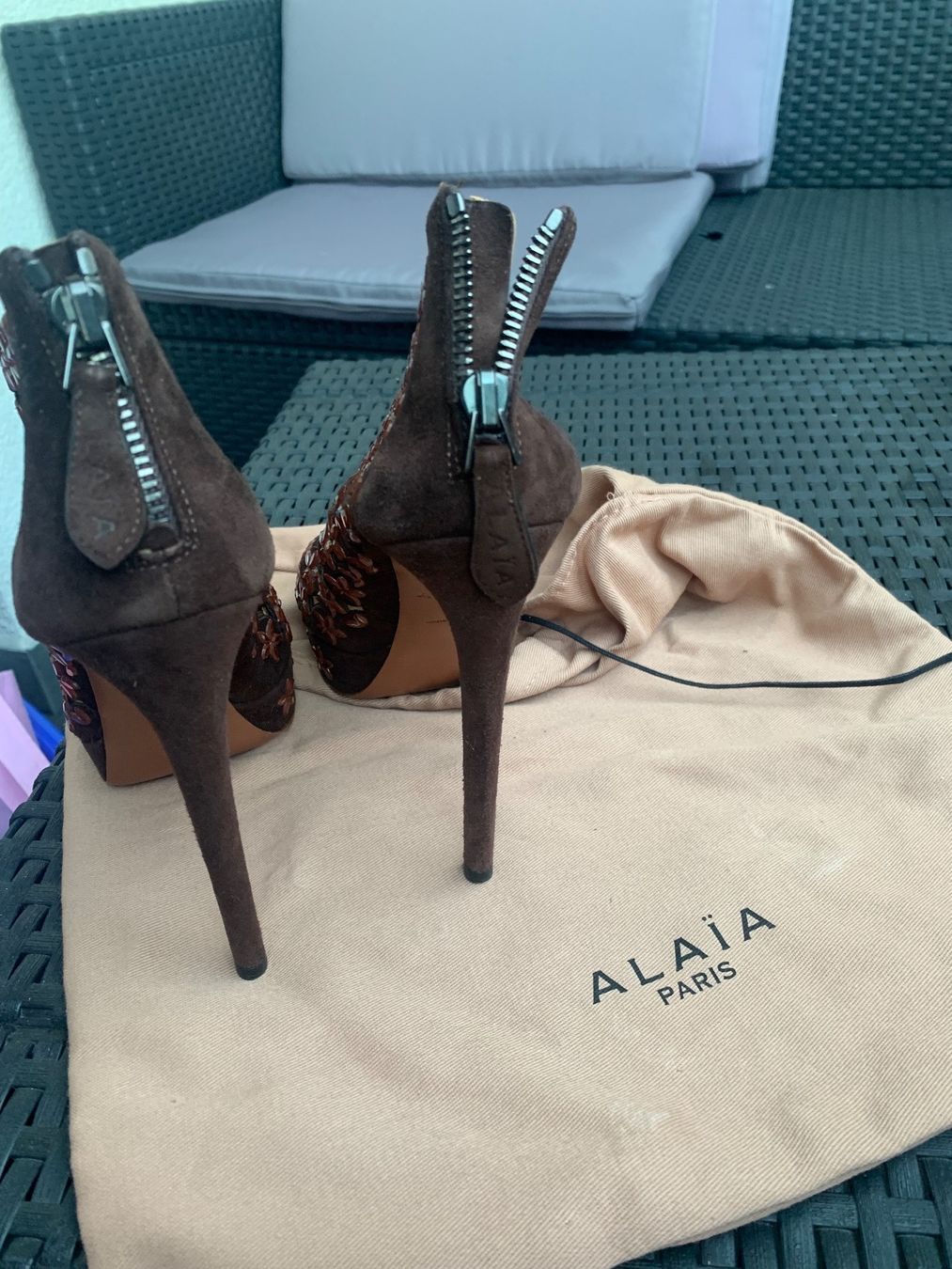 Alaia Damenschuhe: Sandalen Alaïa, Stiletto-Sandalen – Gebraucht aus Zell LU von AliAli24 5