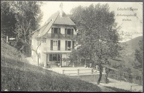 Cartoline postali: LÄUFELFINGEN Erholungsheim Walten – Usato da Jona venduto da philajona
