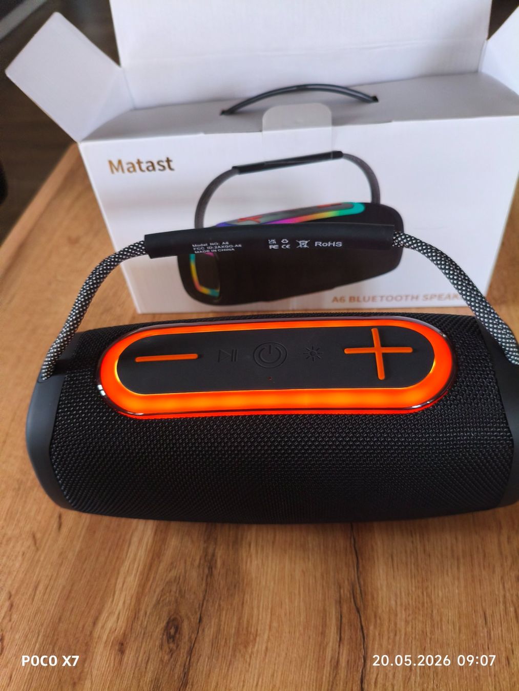 Lautsprecher: Neuwertiger Bluetooth Lautsprecher A6 – Gebraucht aus Hägglingen von BigJim1 1