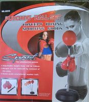Mike Sport Boxset mit Boxball und Handschuhen schwarz