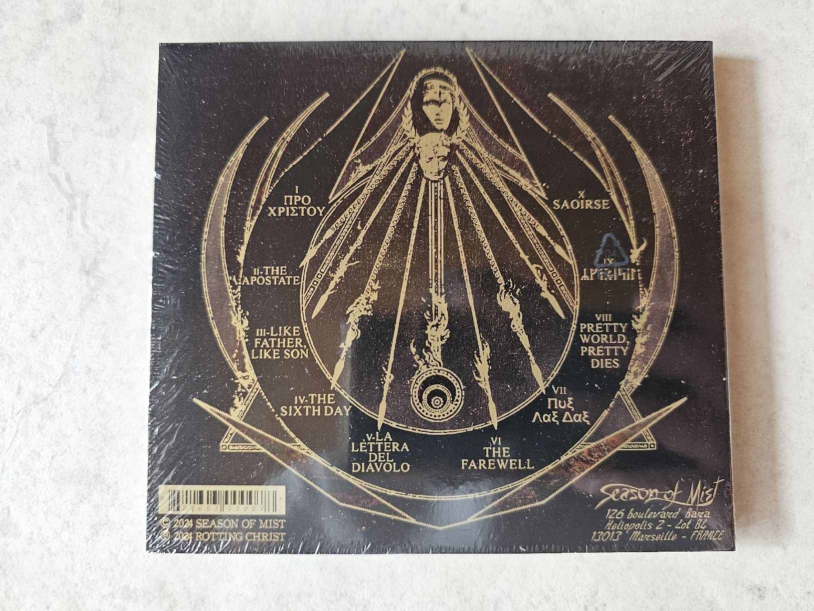 CDs: Rotting Christ  -  Pro Xristou  /  Fabrikneu – Neuf avec emballage d'origine à Schneisingen par backstore24 1