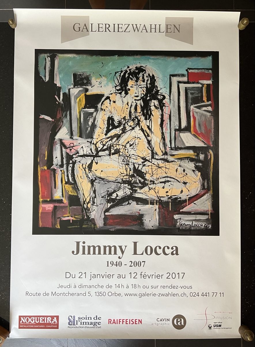 Foto & Immagini: Grande affiche Jimmy Locca – Nuovo e nell'imballaggio originale da Orbe venduto da Watchivore 1