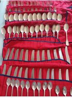 set posate da 12  placcato argento 800