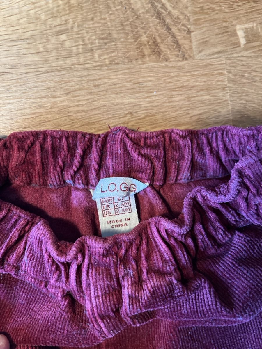 H&M Pantaloni: Baby Cord Hose Grösse 62 – Usato da Bern venduto da farfalla22 2