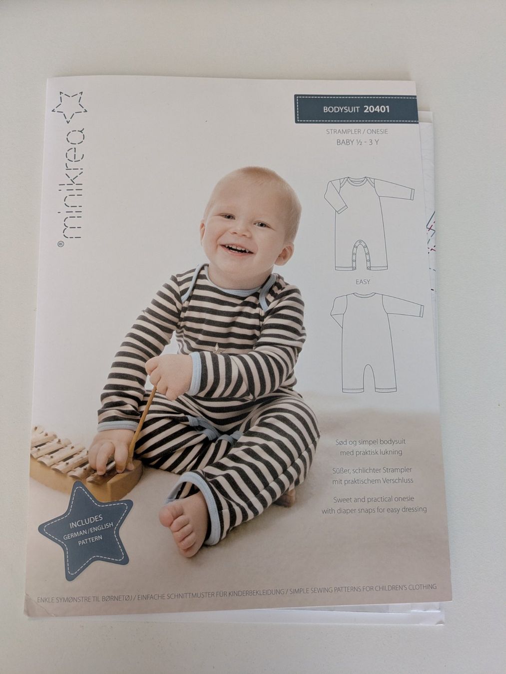 Patrons: Schnittmuster: Strampler/Body – D'occasion à Bern par Puzzling_Mom