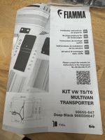 Fiamma Markisen Halterung VW T5/T6 Multivan / 105
