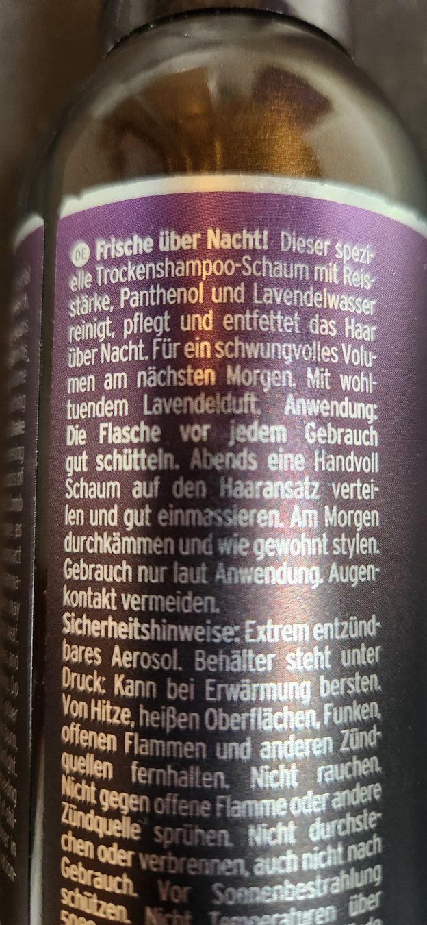 Altro per la cura del corpo: ahuhu Overnight refresh Mousse neu – Nuovo (secondo la descrizione) da Lyss venduto da Urma5 3