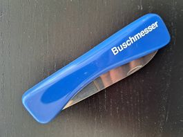 Klappmesser Taschenmesser Zweihandmesser Werbeaufdruck Neu
