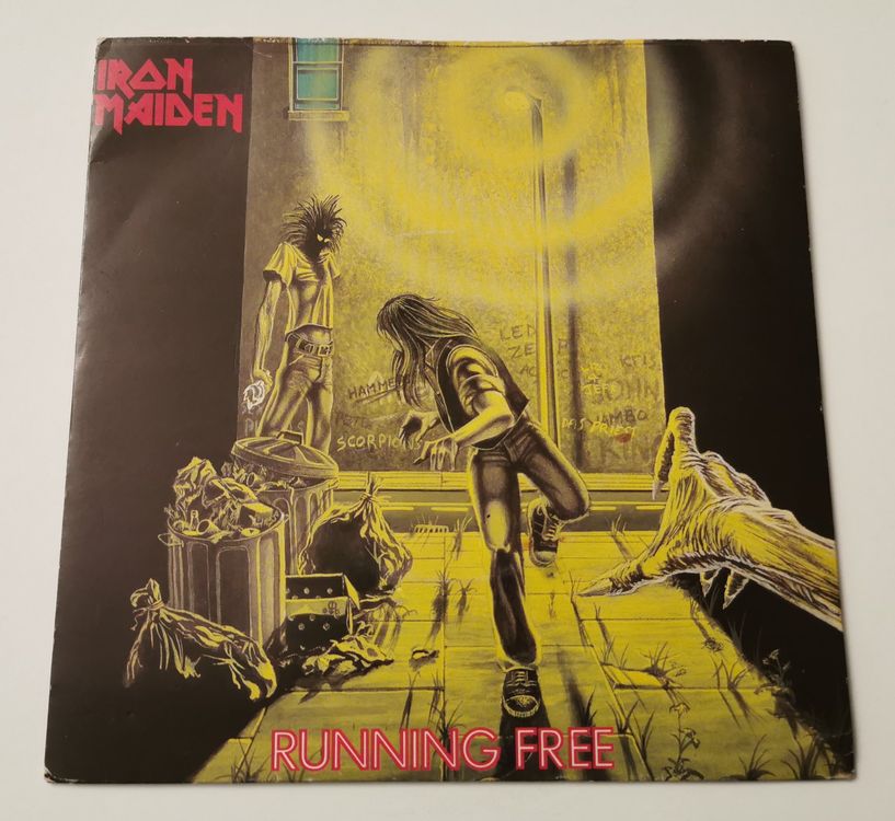 IRON MAIDEN Running free 7