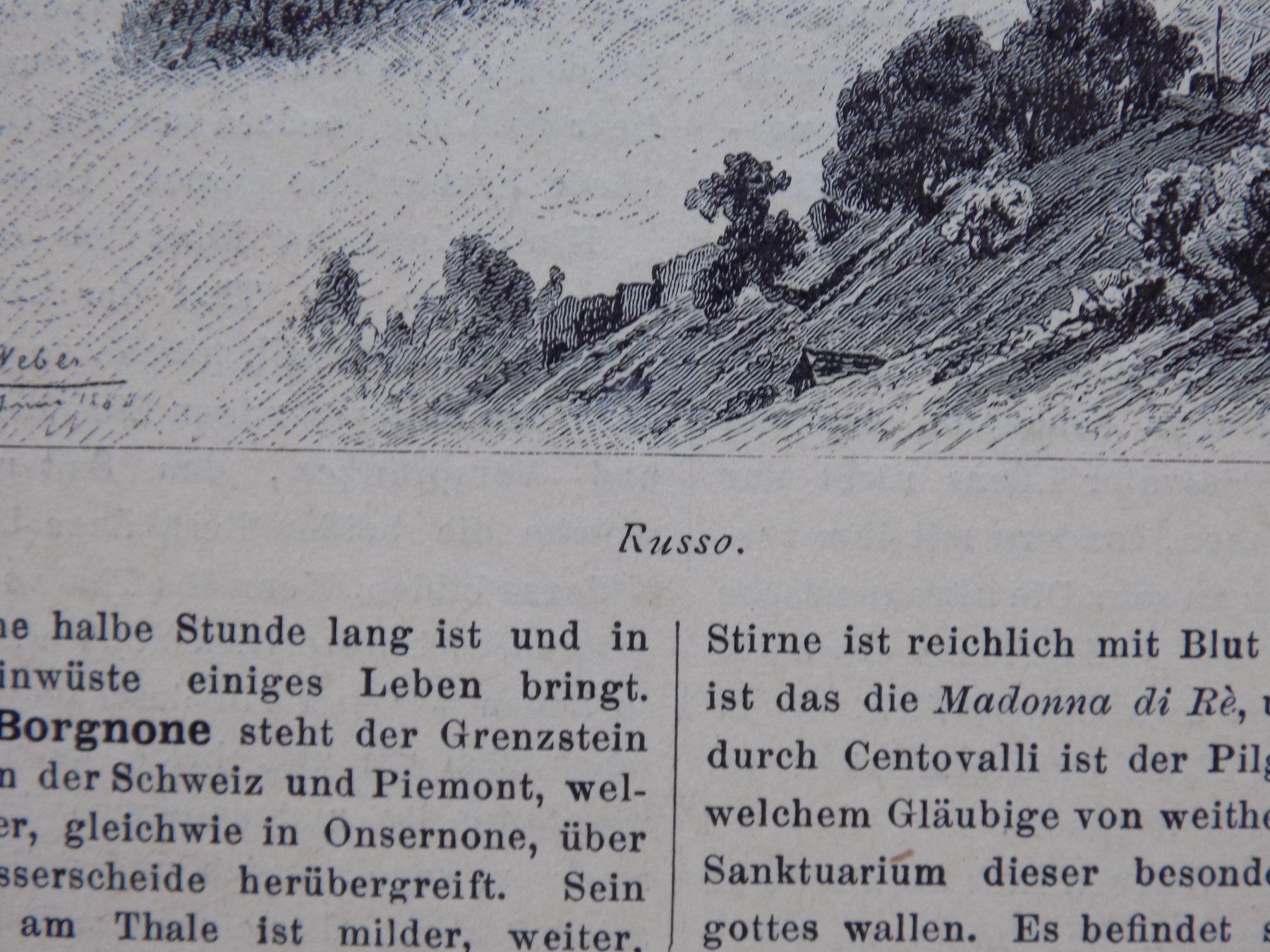 Stiche: Russo Onsernone Ticino – Gebraucht aus Risch von Rischli15 2