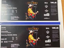 2 Tickets Konzert Zucchero 18.6.2026 Zürich