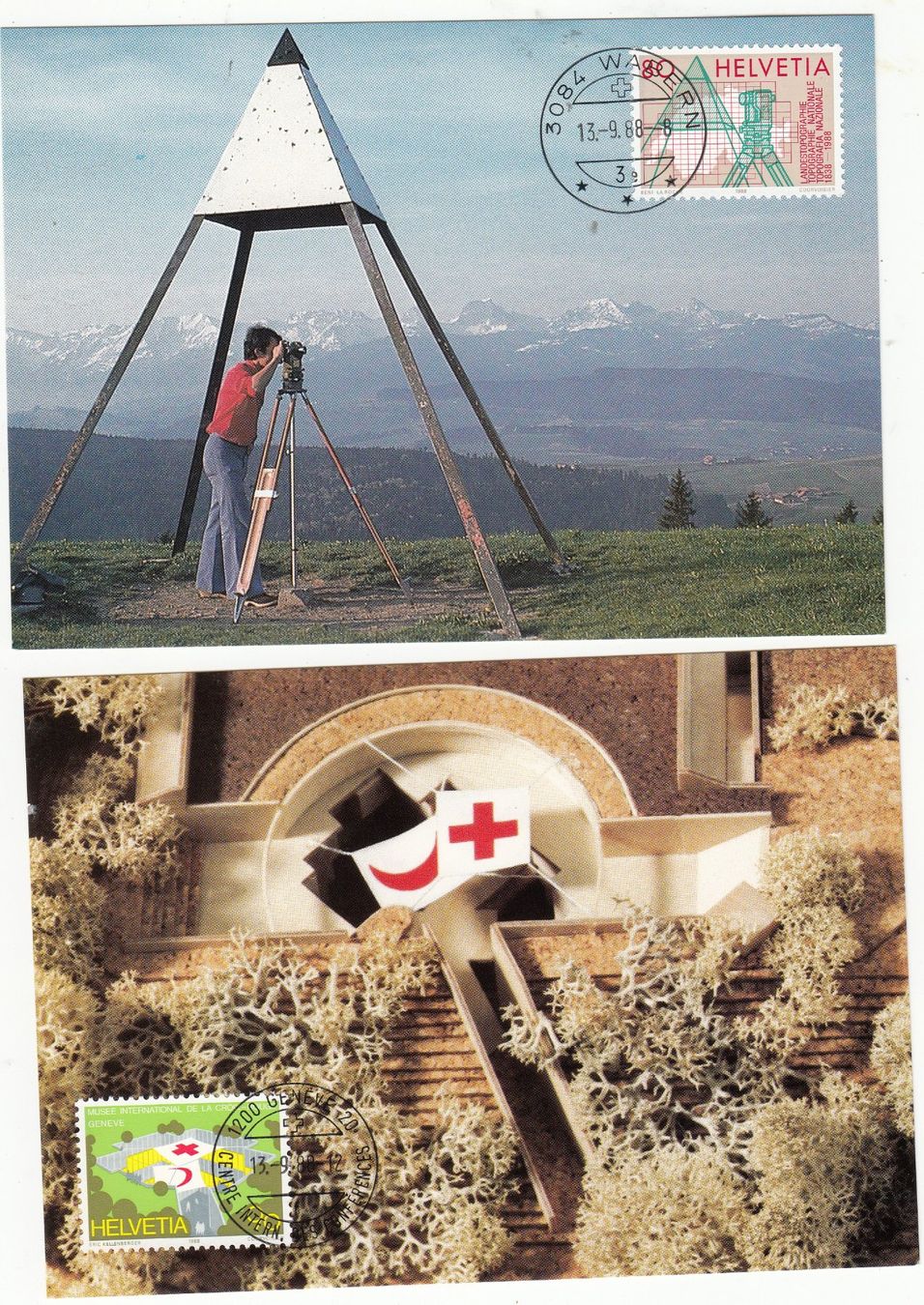 Tous les timbres: Maximumkarten 4 Stuck 1988 – D'occasion à Herrliberg par Lfrifda 1