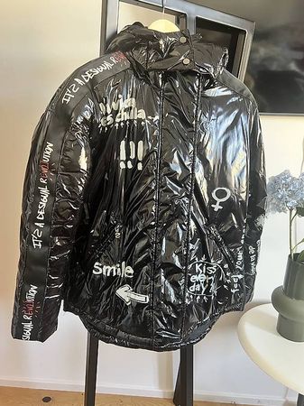 Desigual Pufferjacke  glänzend,neuwertig M