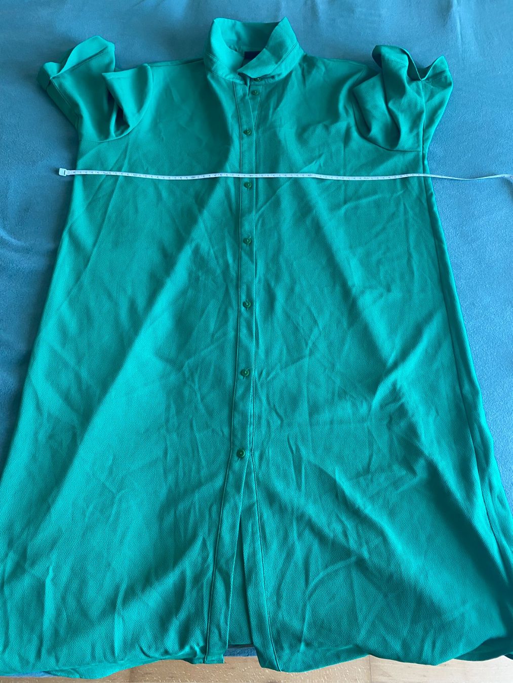 Vestiti: MONKL langes Kleid, grün, modisch und weiter Schnitt, Gr. L – Usato da Gümligen venduto da Primeselection