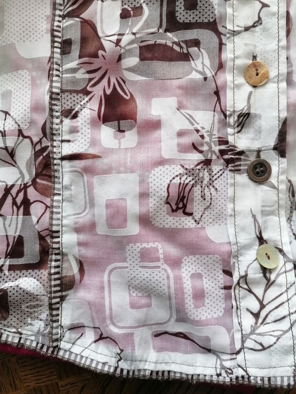 Camicette: Bluse im Ausbrenner Look, Grösse 40 – Usato da Fehraltorf venduto da Fernweh01 5