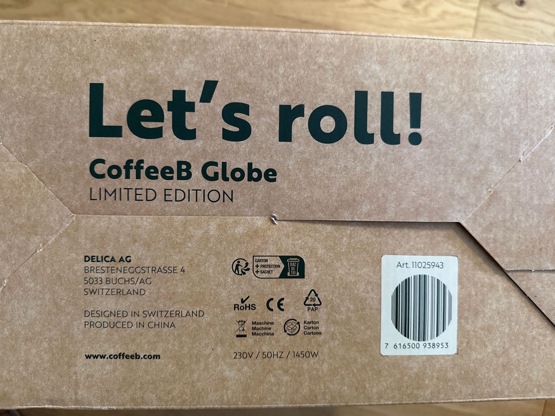 Coffee B Macchine per caffè & Macchine per espresso: NEU! CoffeeB Globe Kaffeemaschine + Kaffeeballs – Nuovo e nell'imballaggio originale da Schönenwerd venduto da d.chiara 8