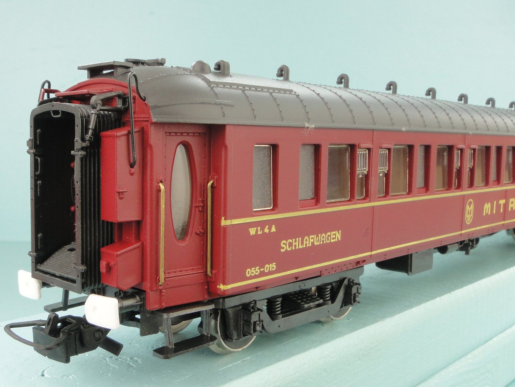Rivarossi Modellini di ferrovie: Rivarossi 2922 Mitropa Sleeping Car, neuwertig – Usato da Bülach venduto da cann11 5